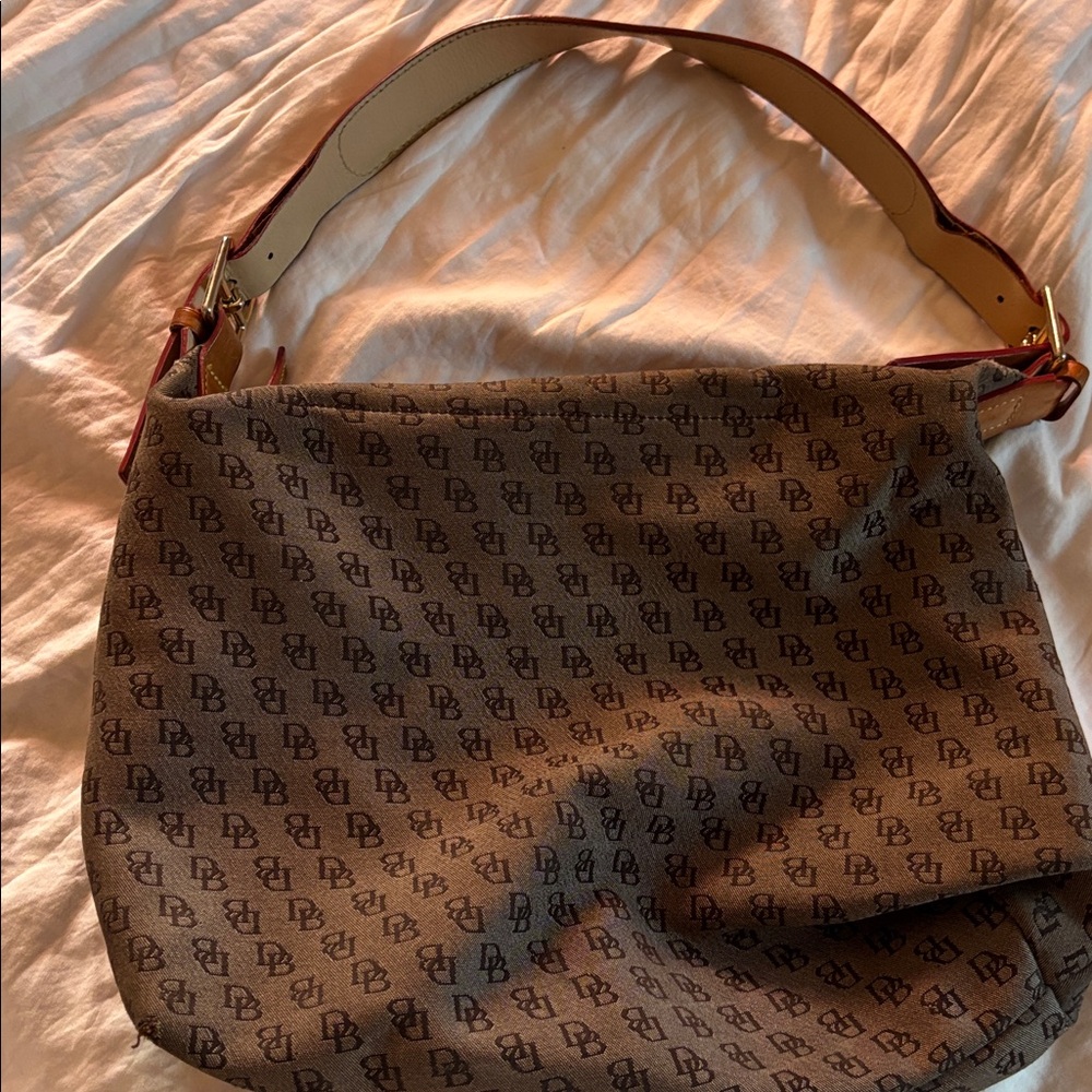 Vintage Dooney & Bourke Monogrammed Handbag